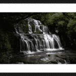 Purakaunui Falls 1 black